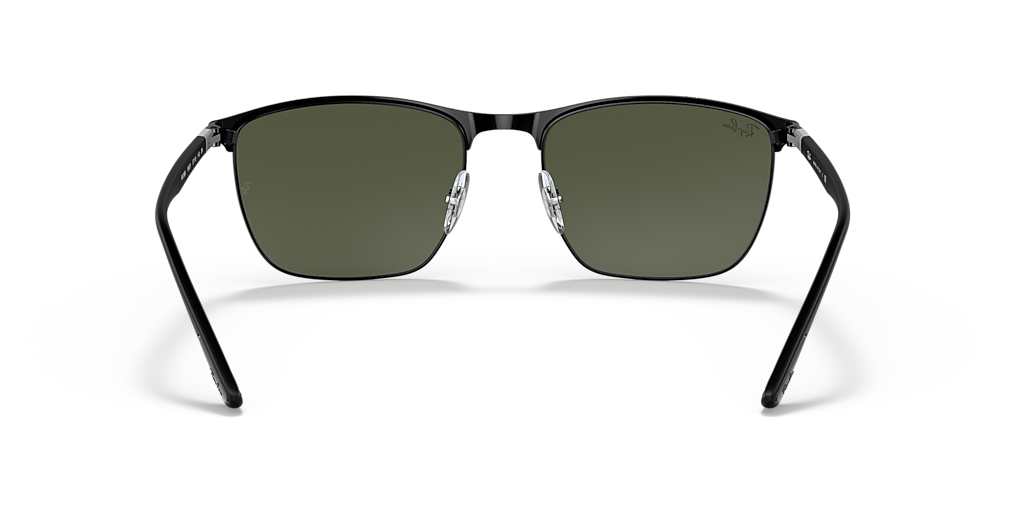 Ray-Ban RB3686 XL (57 - 19) with Green lenses and Black frame