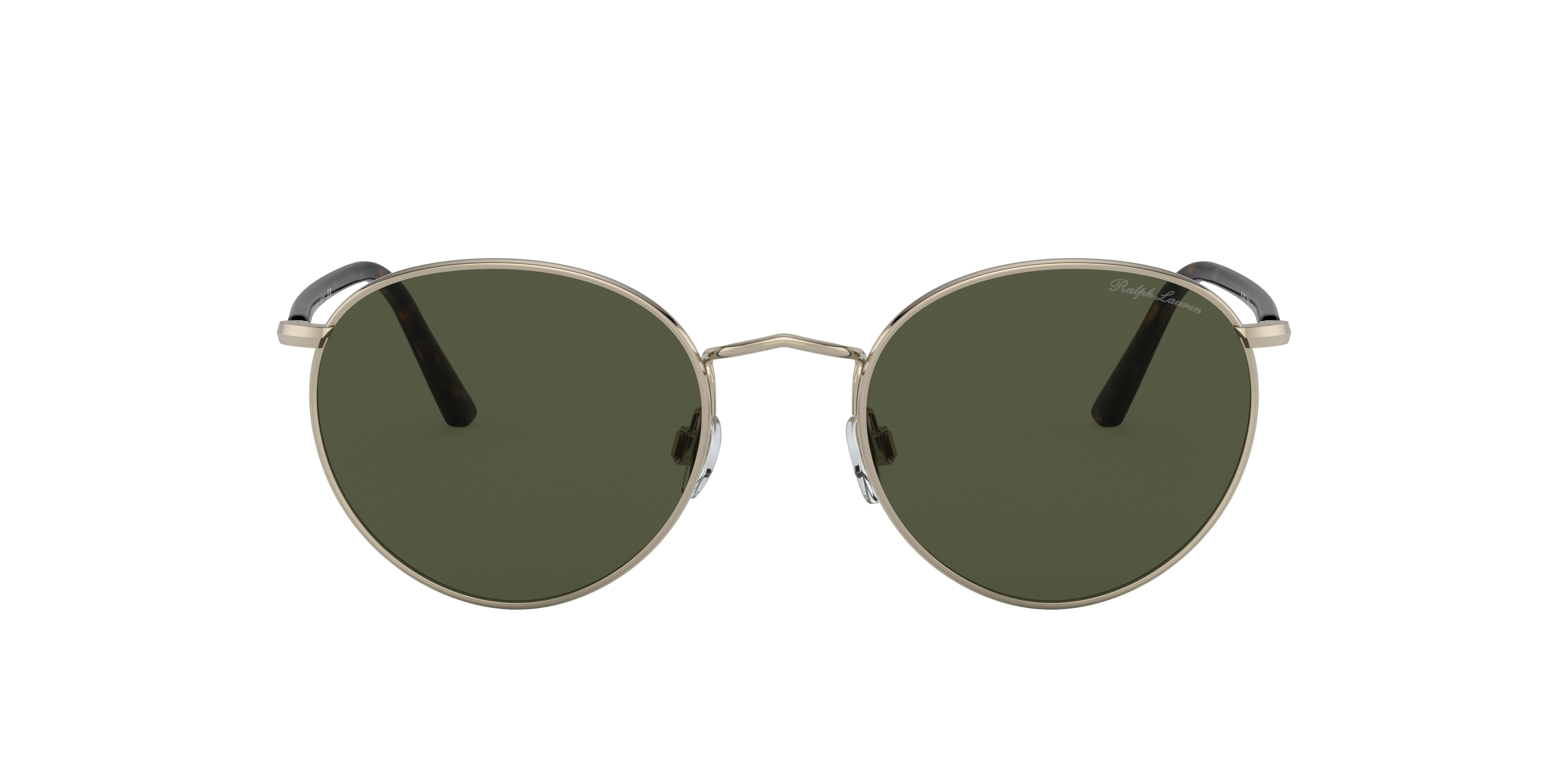 Ralph Lauren RL7076 S (51 - 20) with Green lenses and Gold frame