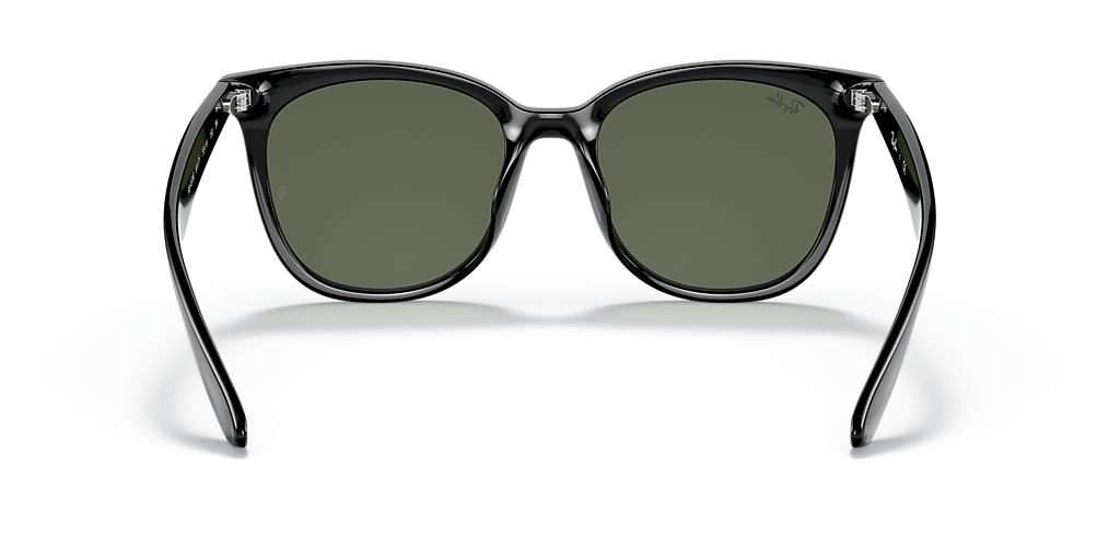 Ray-Ban RB4379D L (55 - 19) with Green lenses and Black  display picture 3