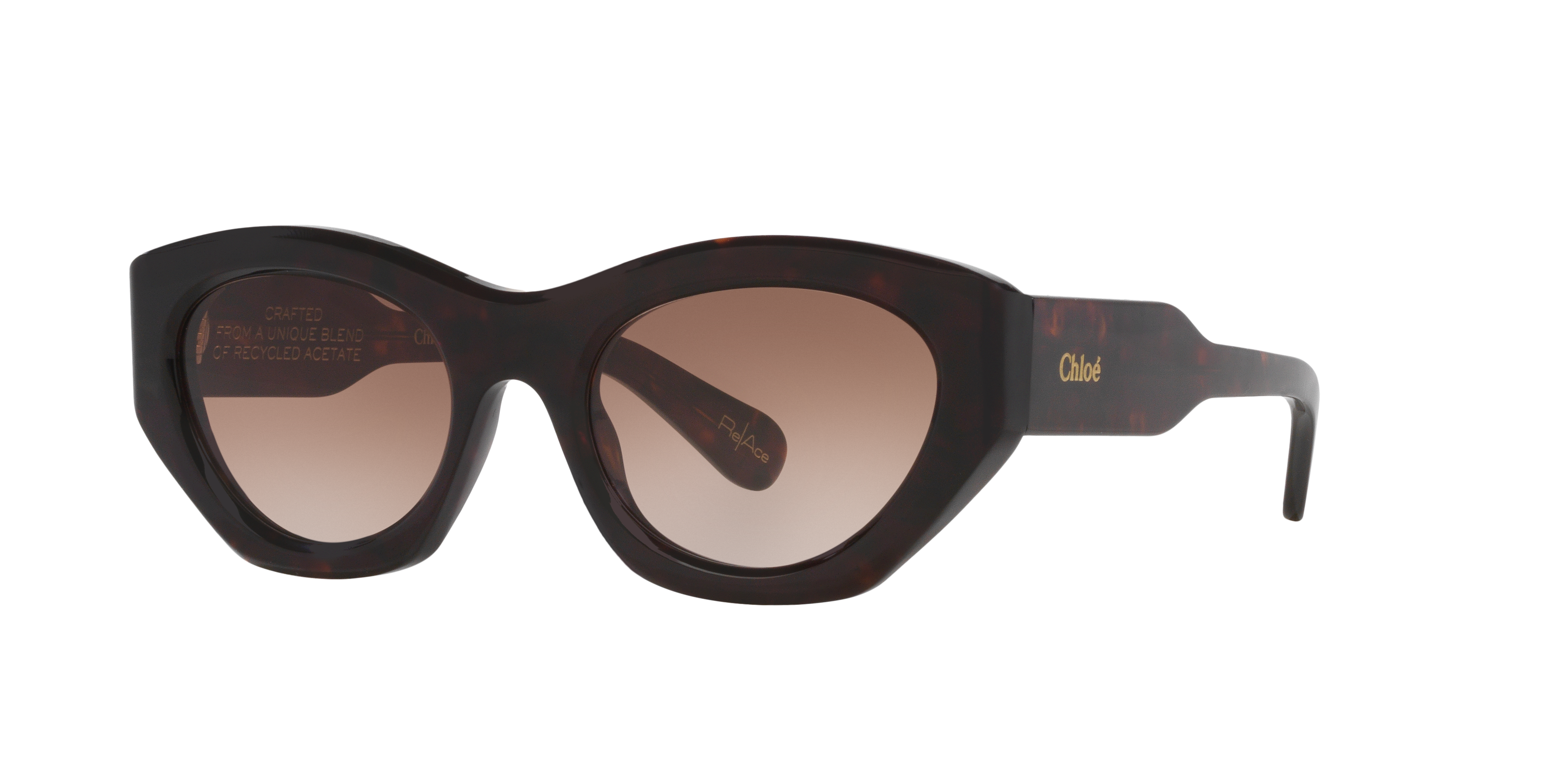 クロエ Chloe Aly brown sunglasses 【関税・送料込み】 Chloé Aly Sunglasses in Gold/gradient brown | Chloé US