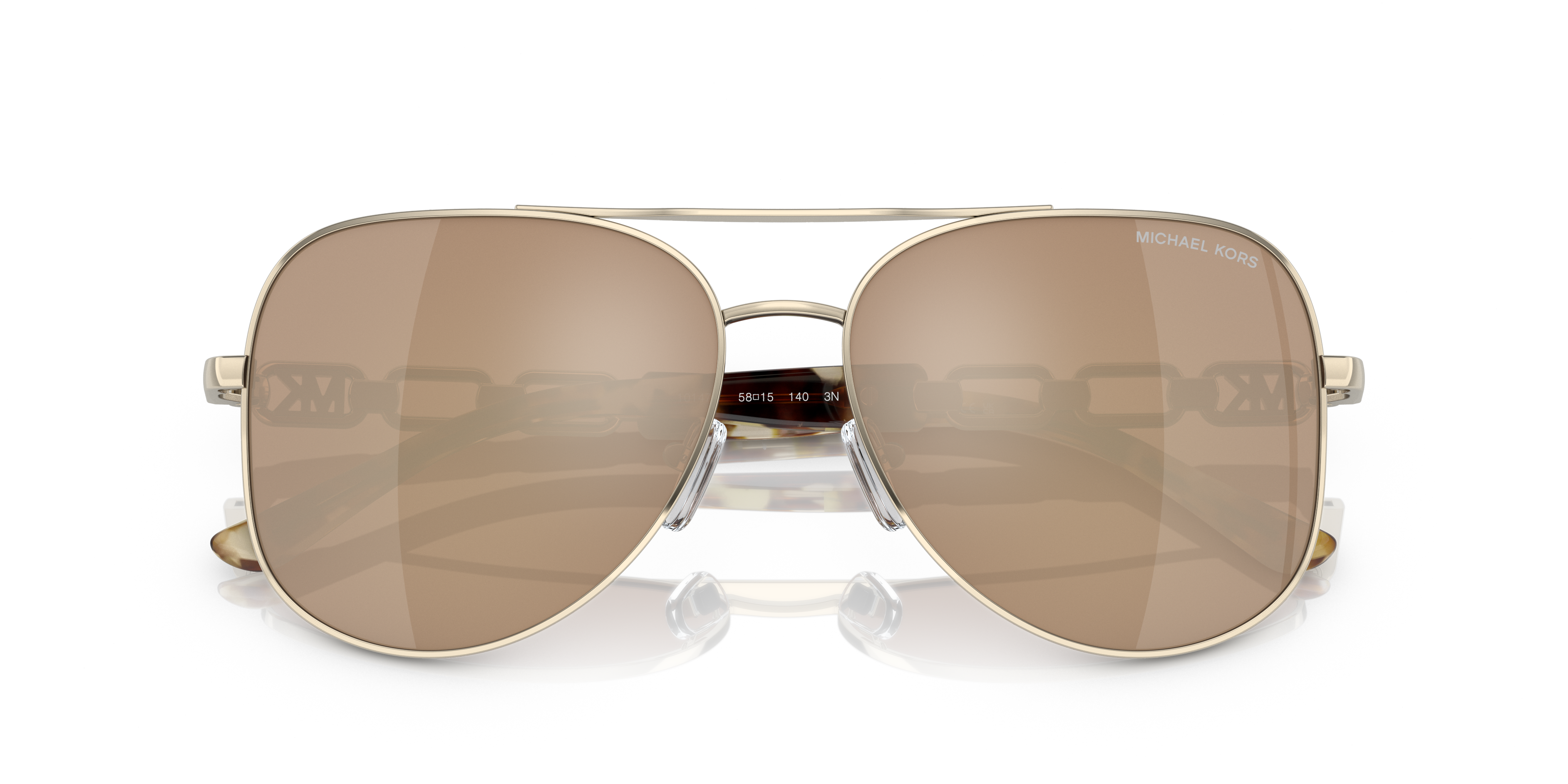 Michael Kors ハタフライフレムサンクラス 0MK1067B 11088H Michael Kors MK1067B Corsica Sunglasses | LensCrafters