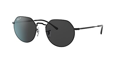 Ray-Ban RB3565 Jack 53 Schwarz & Legend Gold Polarisiert 