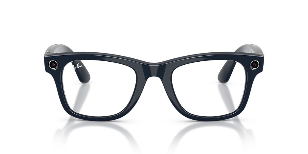 RW4012 Ray-Ban Meta Wayfarer Black - Unisex Sunglasses, Graphite Lens
