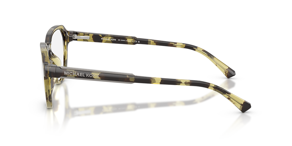 Michael Kors Lanai L (52 - 20) with Green lenses and Green frame