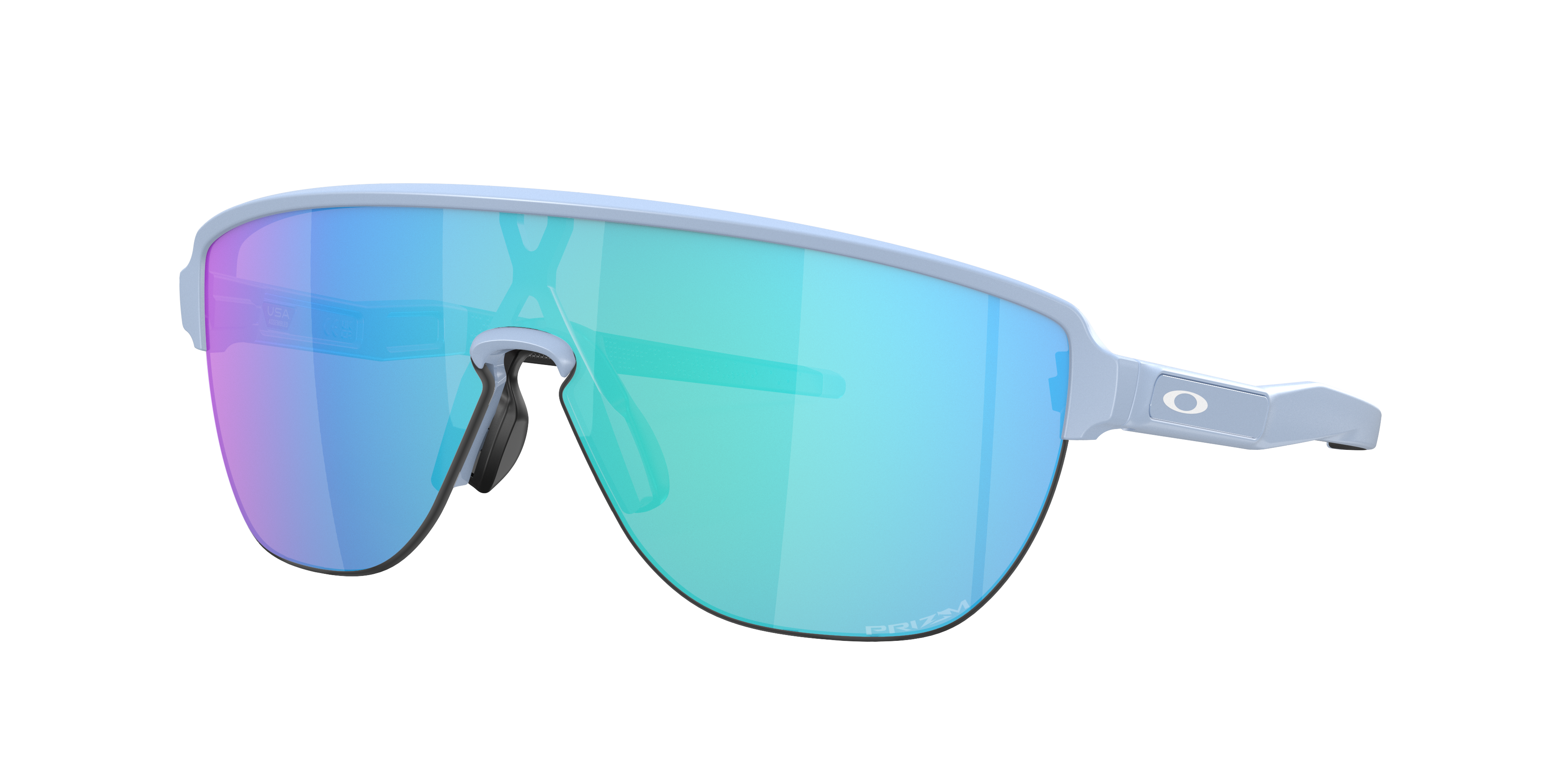 Oakley OO9248A Corridor (Low Bridge Fit) L (42 - 142) with Blue