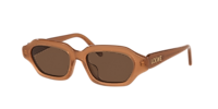 Loewe Slim LW40157U XXS (51 - 17) with Brown lenses and