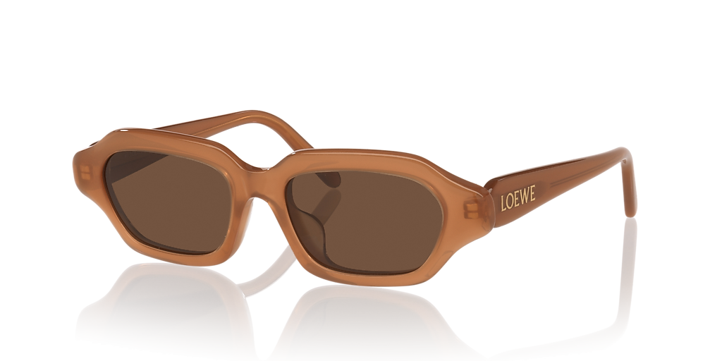 Loewe Slim LW40157U XXS (51 - 17) with Brown lenses and