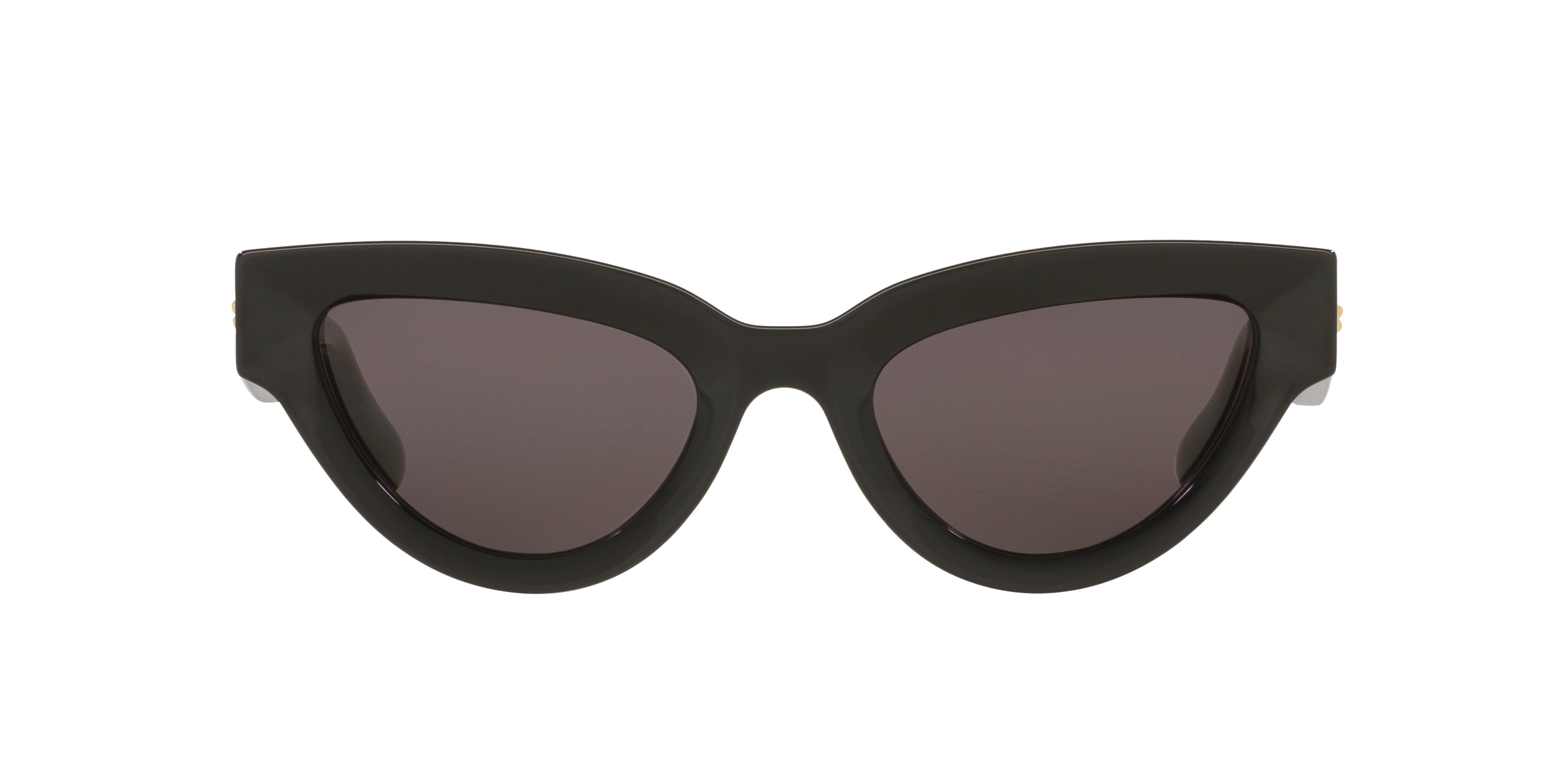 サングラス BOTTEGA VENETA Woman Sunglasses Black BV1249S 001 Bottega Veneta Women's BV1249S Edgy 53mm Cat Eye Sunglasses