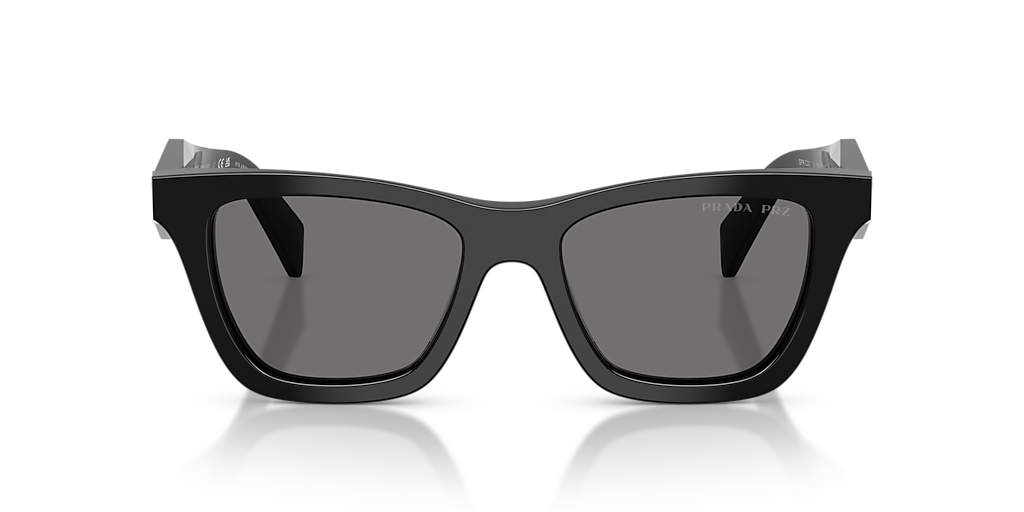 Prada PR C07S S (51 - 18) with Grey lenses and Black frame