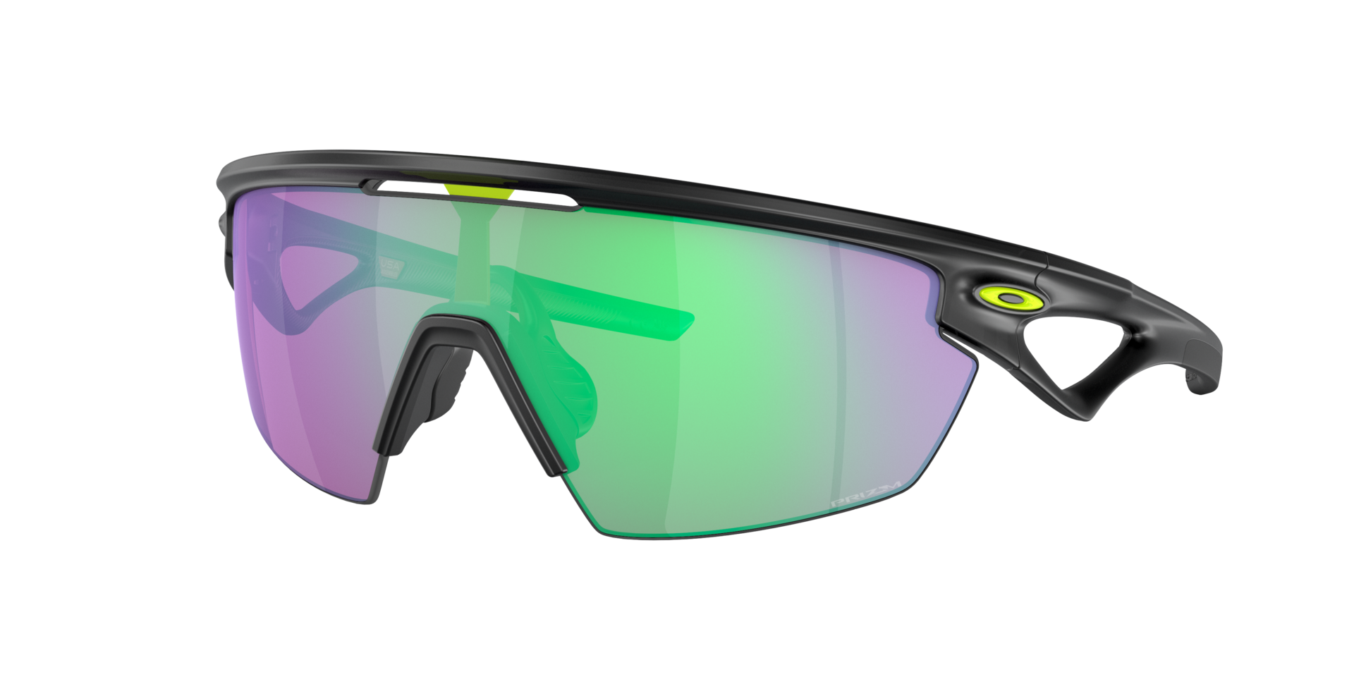 Oakley Unisex Sunglass OO9403 Sphaera™ -  Frame color: Matte Black Ink, Lens color: Prizm Road Jade