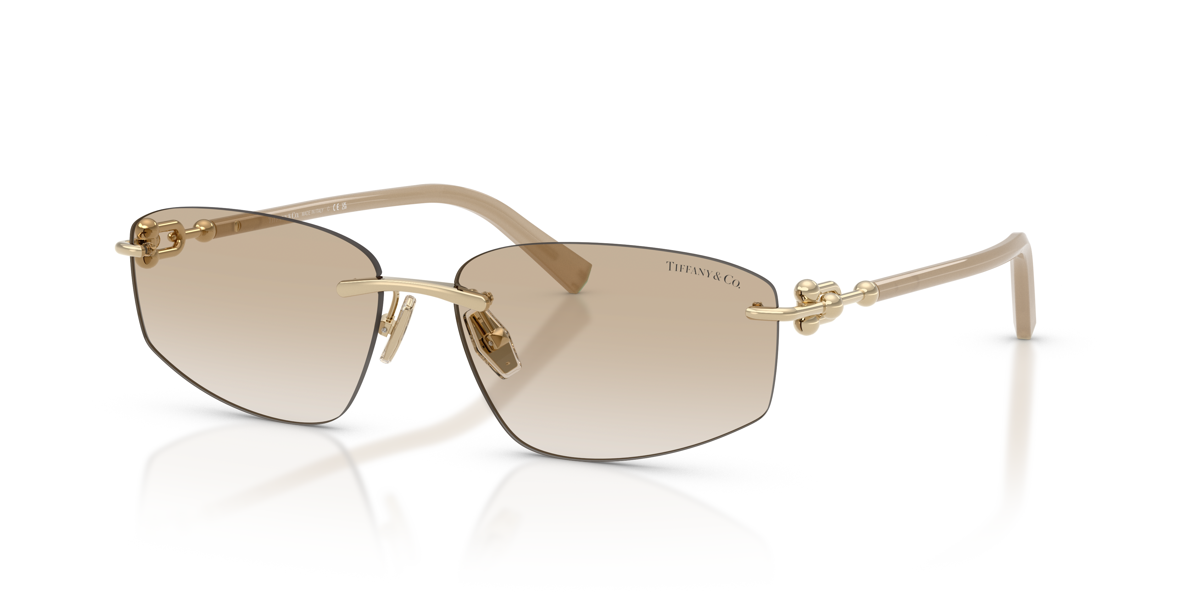 Tiffany & Co. TF3114 L (59 - 15) with Grey lenses and Gold frame