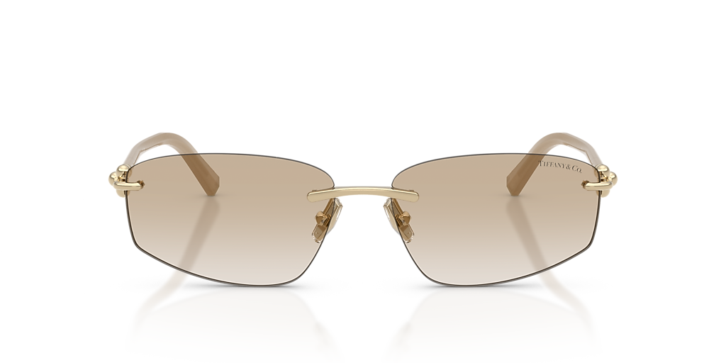 Tiffany & Co. TF3114 L (59 - 15) with Grey lenses and Gold frame