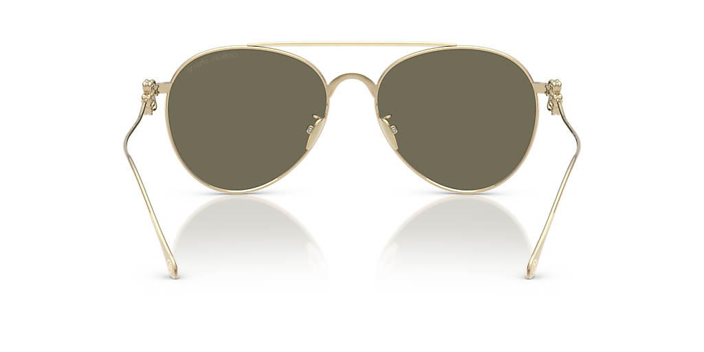 ジョルジオ　アルマーニ Giorgio Armani AR6167　サングラス Giorgio Armani AR6167 XL (57 - 17) with Yellow lenses and Gold