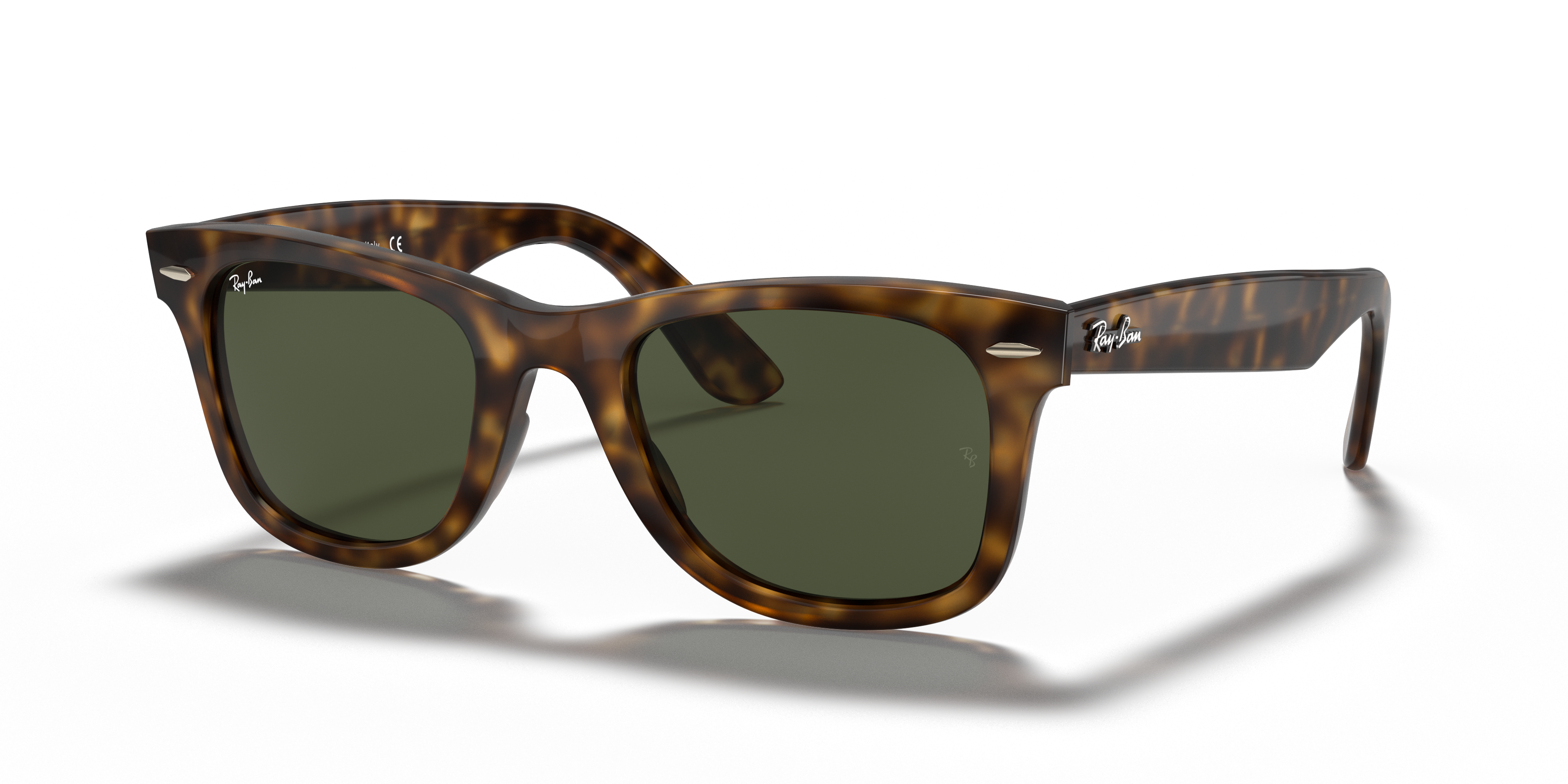 パーシー　ペイン Ray-Ban RB4340 Wayfarer Ease M (50 - 22) with Green lenses and