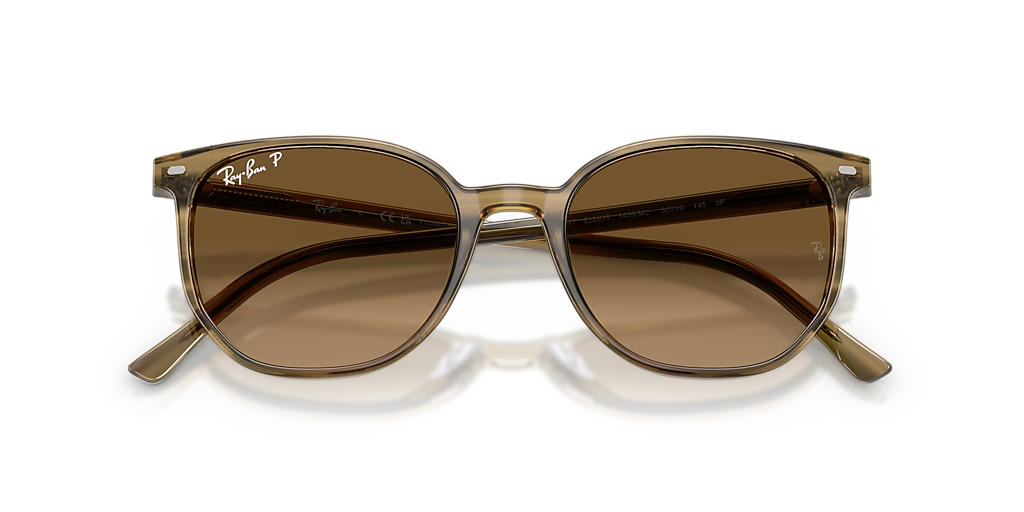 Ray-Ban Elliot S (52 - 19) with Brown lenses and Green frame