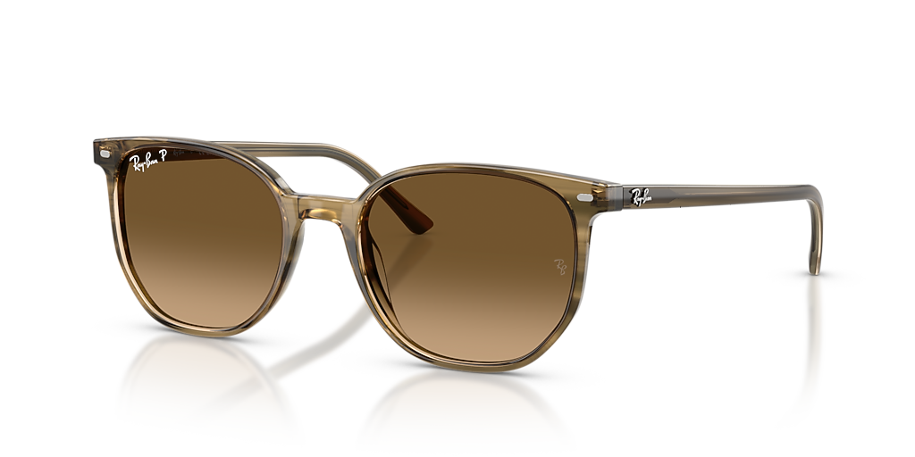 Ray-Ban Elliot S (52 - 19) with Brown lenses and Green frame