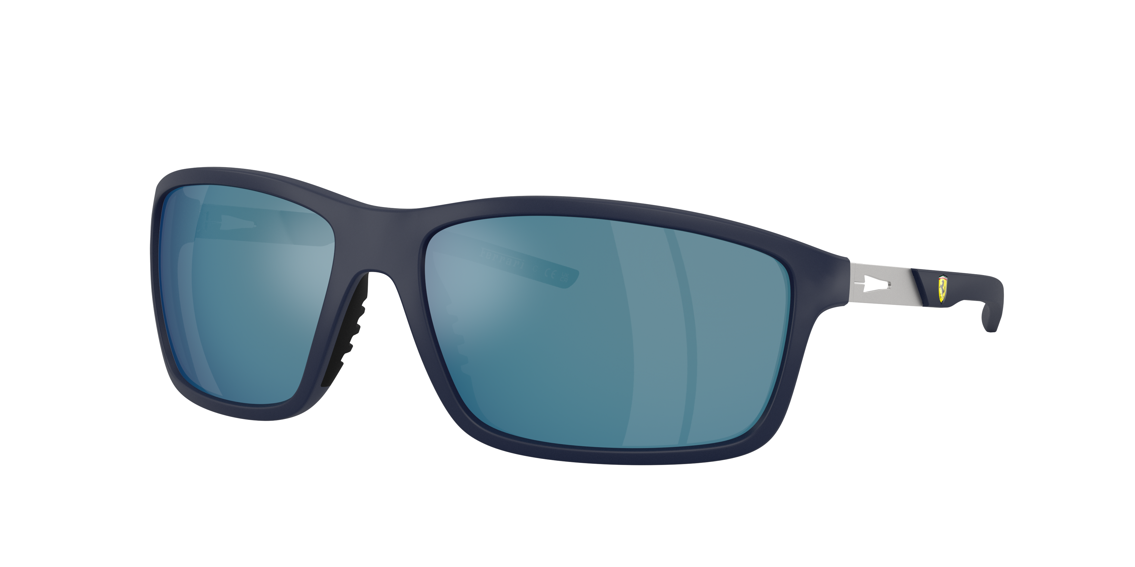 Scuderia Ferrari Man Sunglass FZ6021U -  Frame color: Dark Blue, Lens color: Mirror Blue