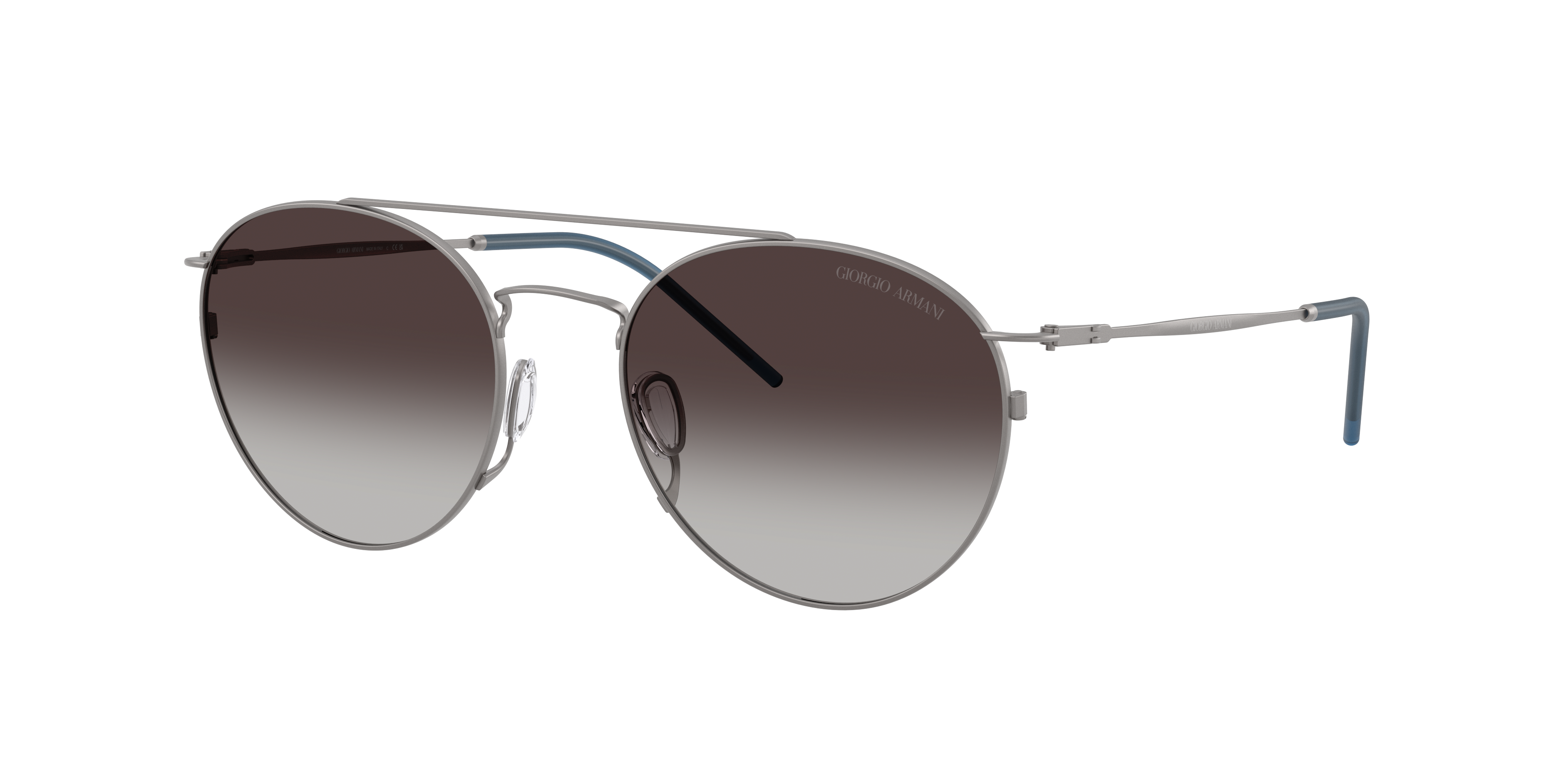 Giorgio Armani Homme Sunglass AR6183 - Couleur du Monture: Gunmetal mat, Couleur de Lentille: Dégradé Gris