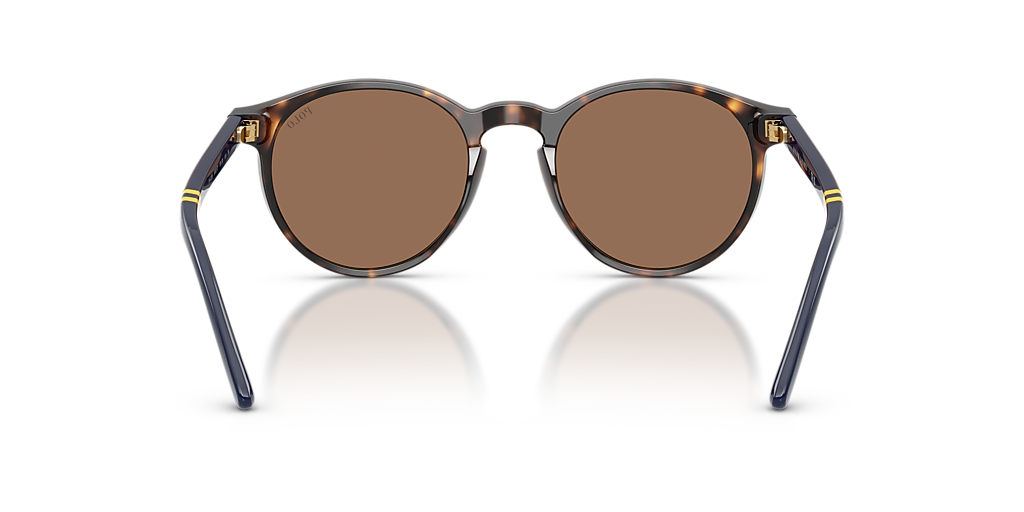 Polo Tortoise Shell Design Sunglasses Polo Ralph Lauren PH4217 L (53 - 21) with Brown lenses and  main image 3