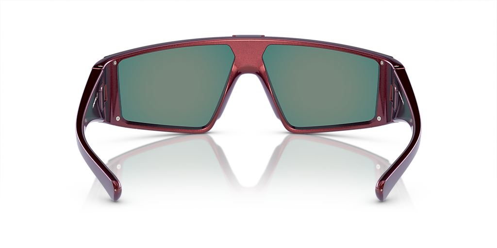 ARNETTE AN4332 Saturnya Alumina Burgundy - Men Sunglasses, Dark Grey Mirror Red/Yellow Lens