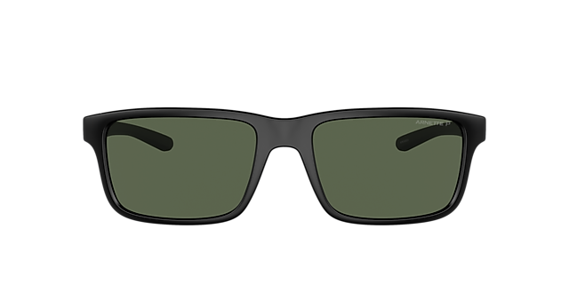 Arnette AN4322 Mwamba 57 Dark Grey & Green Sunglasses | Sunglass 
