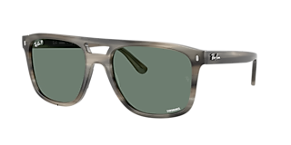Ray-Ban Aviator Metal II XXL (62 - 14) with Black lenses and Grey