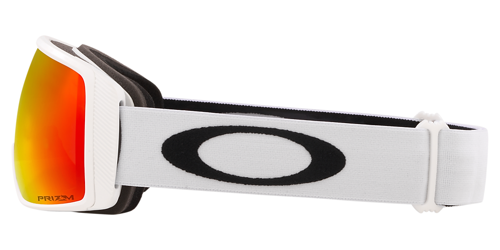 OAKLEY OO7106 Flight Tracker S Snow Goggles Matte White - Men Sunglasses, Prizm Snow Torch Iridium Lens