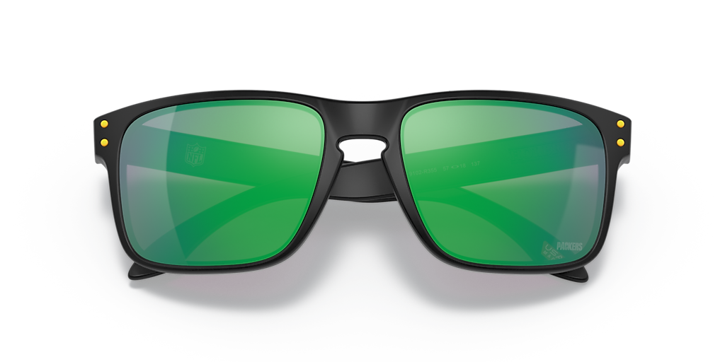 Oakley OO9102 Green Bay Packers Holbrook™ XL (57 - 18) with Green