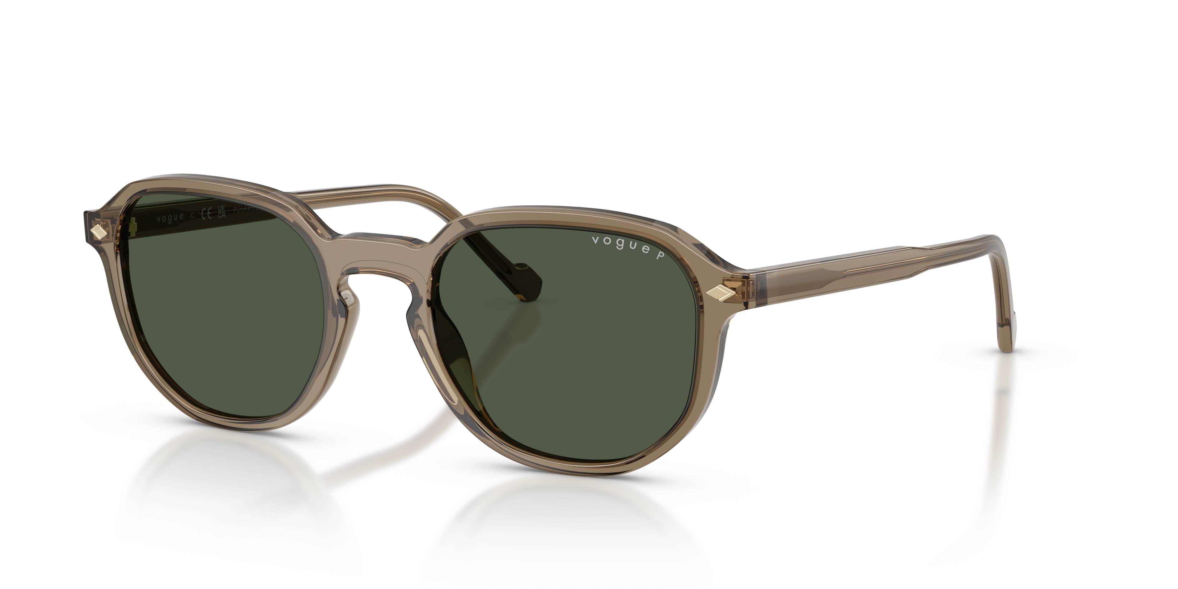 Vogue Eyewear VO5707S S (51 - 20) with Green lenses and Brown