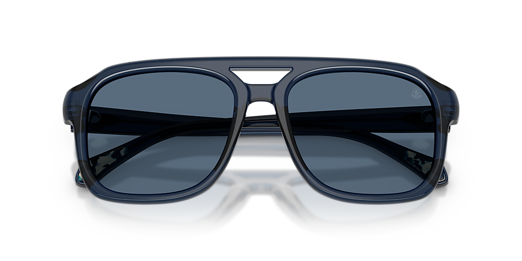 Moncler sunglasses tortoise/ bluish tint lenses Moncler ML0086 Sunglasses | FREE Shipping - Go-Optic.com main image 2
