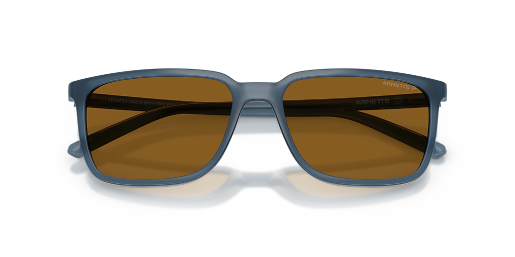 Arnette Dinsky L (57 - 17) com Lentes Marrom e Armação Azul