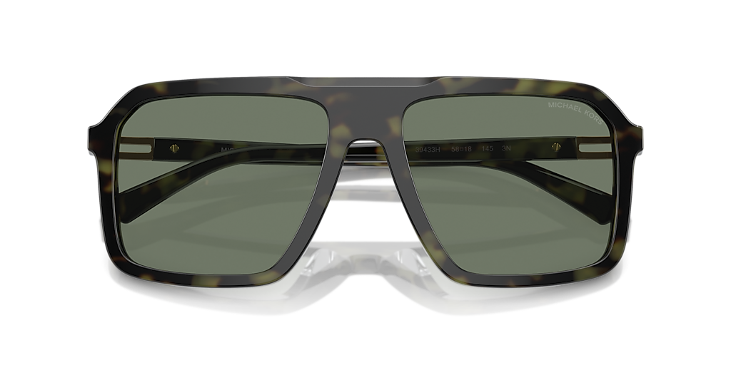 Michael Kors MK2218U Murren XL (58 - 18) with Green lenses