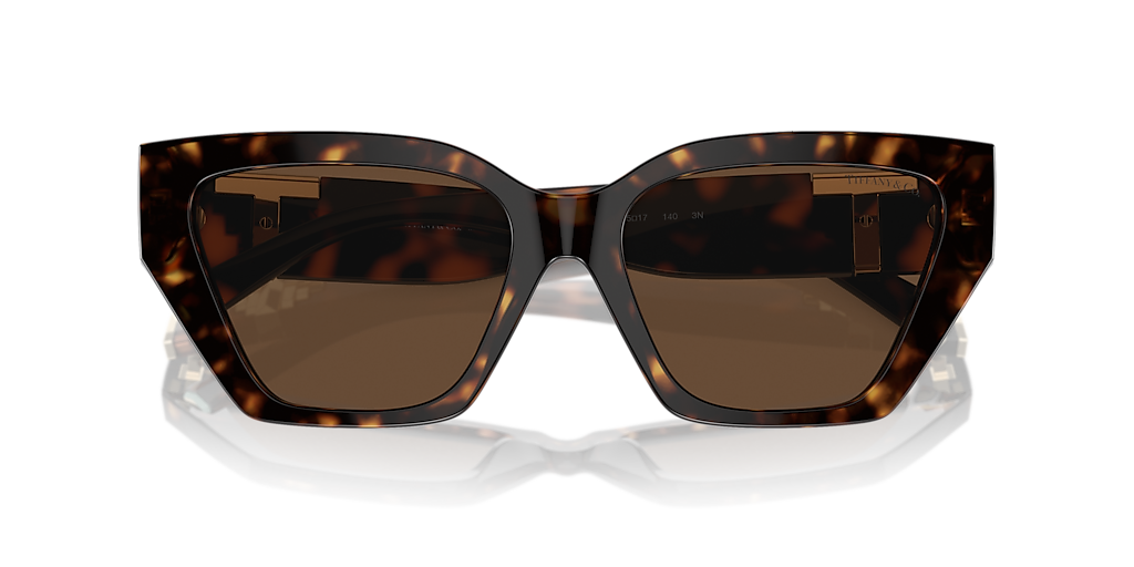 【THEAIRTOWN】tomorrow bocle pt ★2color Tiffany & Co. TF4218 L (55 - 17) with Brown lenses and