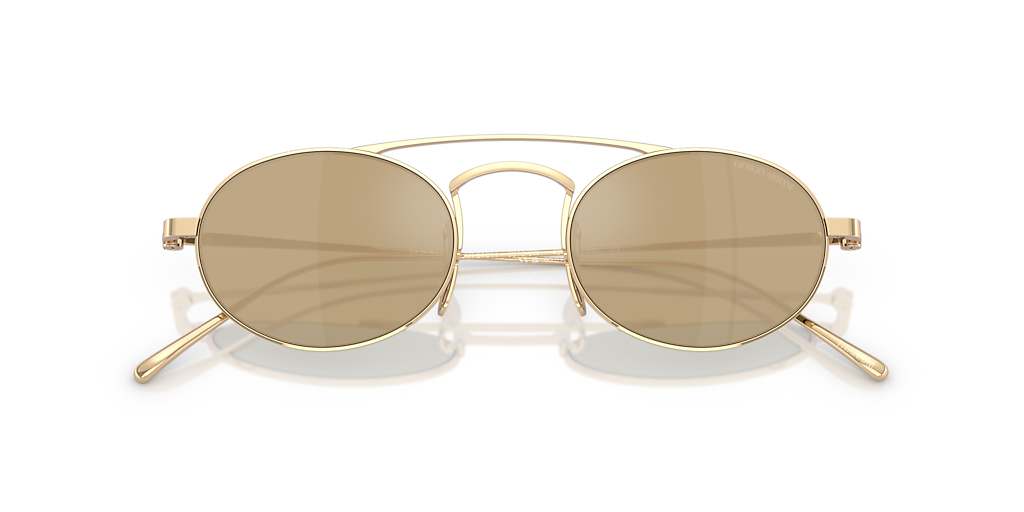 Giorgio Armani AR6161T M (49 - 21) with Yellow lenses and Gold