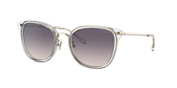 Coach HC7135 C7999 L (54 - 20) with Violet lenses and Gold frame