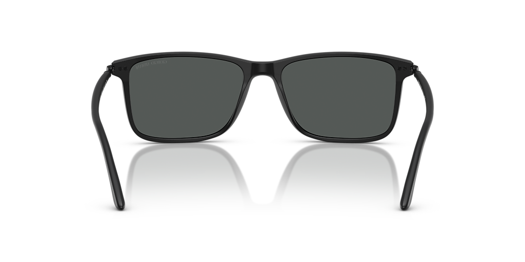 Giorgio Armani AR8218 XXL (56 - 17) with Grey lenses and Black