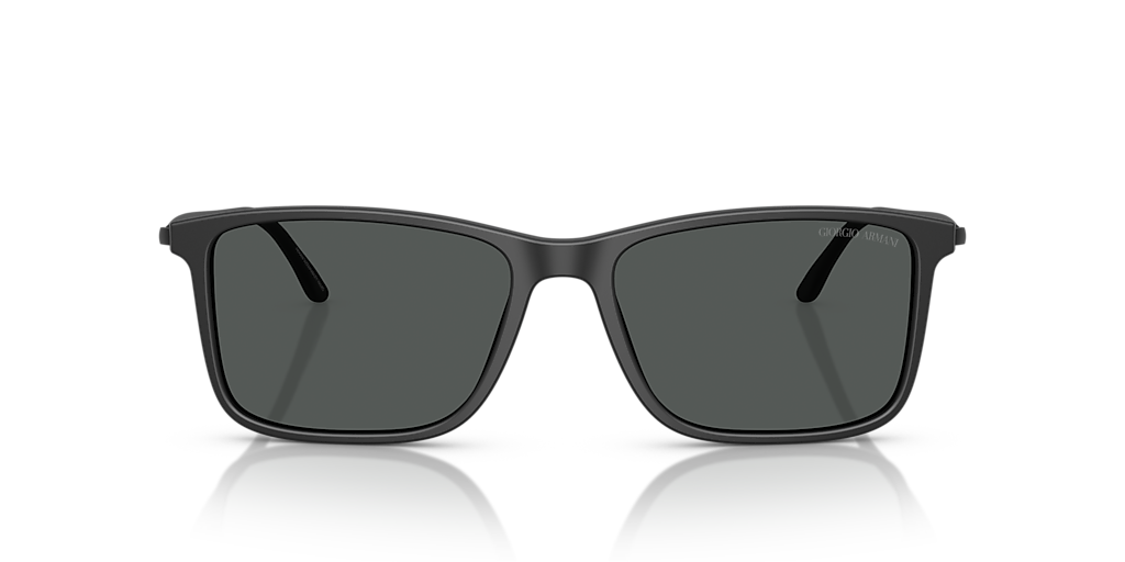 Giorgio Armani AR8218 XXL (56 - 17) with Grey lenses and Black