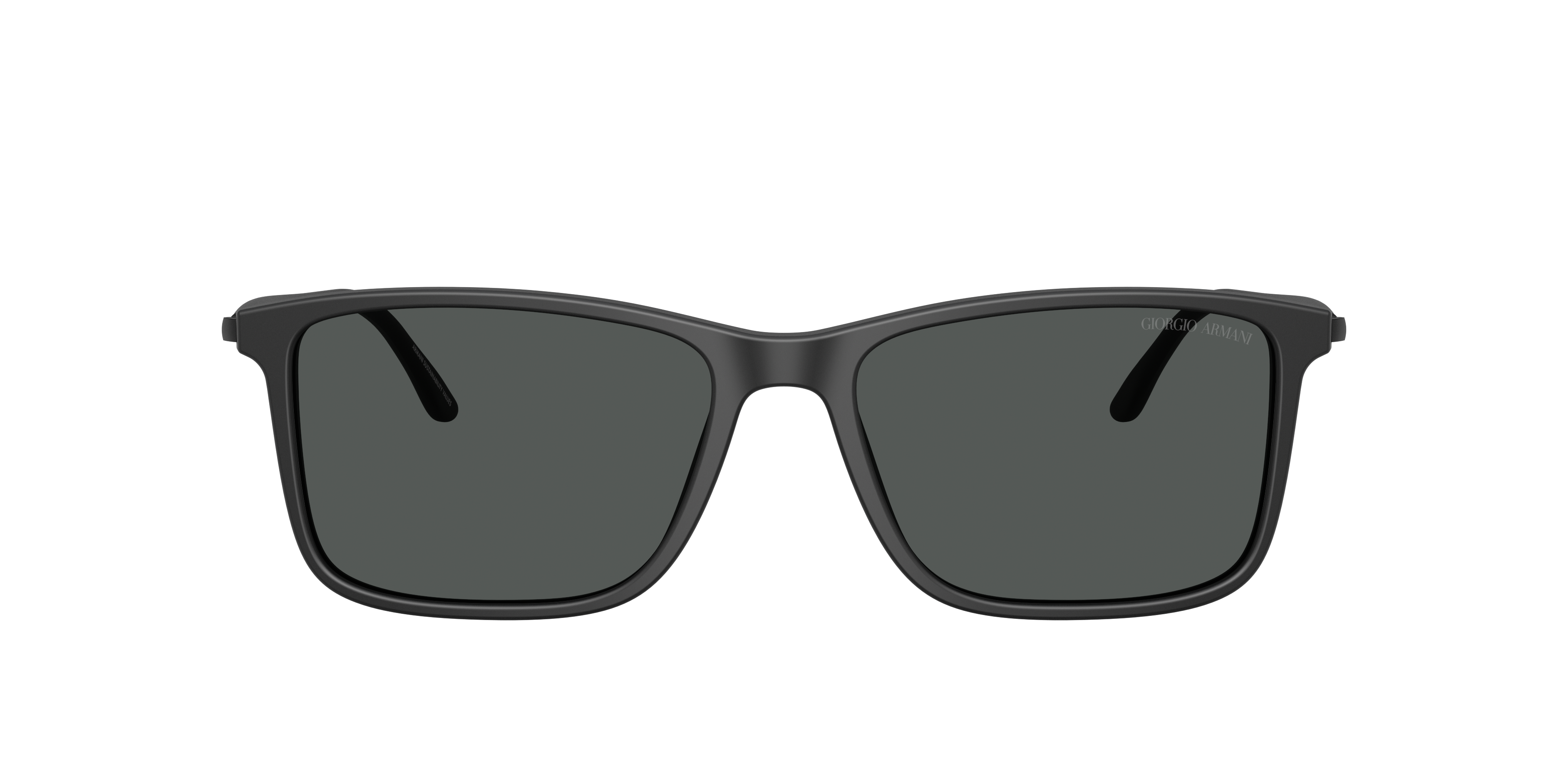 Giorgio Armani AR8218 XXL (56 - 17) with Grey lenses and Black