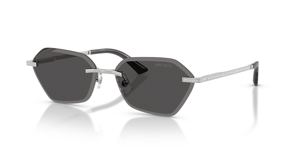 Jimmy Choo JC4022J L (58 - 15) with Grey lenses and Silver frame