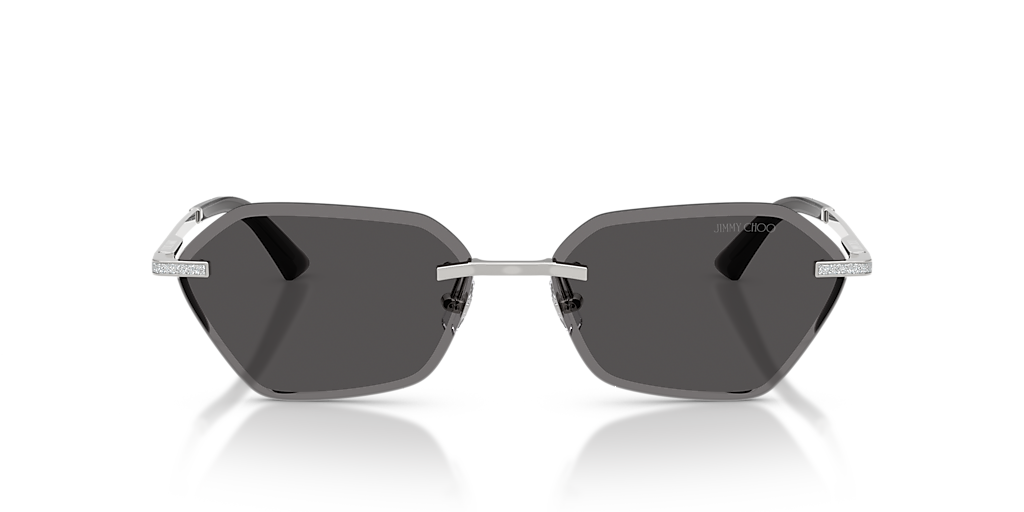 Jimmy Choo JC4022J L (58 - 15) with Grey lenses and Silver frame