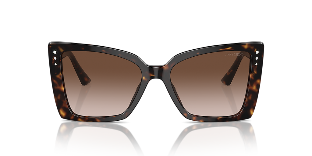 Jimmy Choo JC5001B S (54 - 17) with Brown lenses and Tortoise