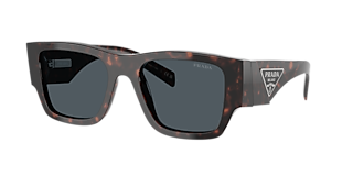 Prada PR A07S XS (52 - 20) with Brown lenses and Violet frame