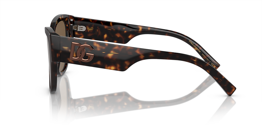 Dolce&Gabbana DG4449 M (54 - 16) with Brown lenses and