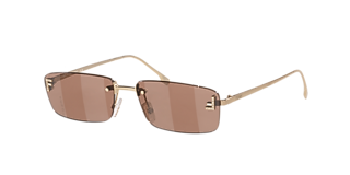 Fendi O Lock FE40108U S (54 - 19) with Brown lenses and  display picture 1
