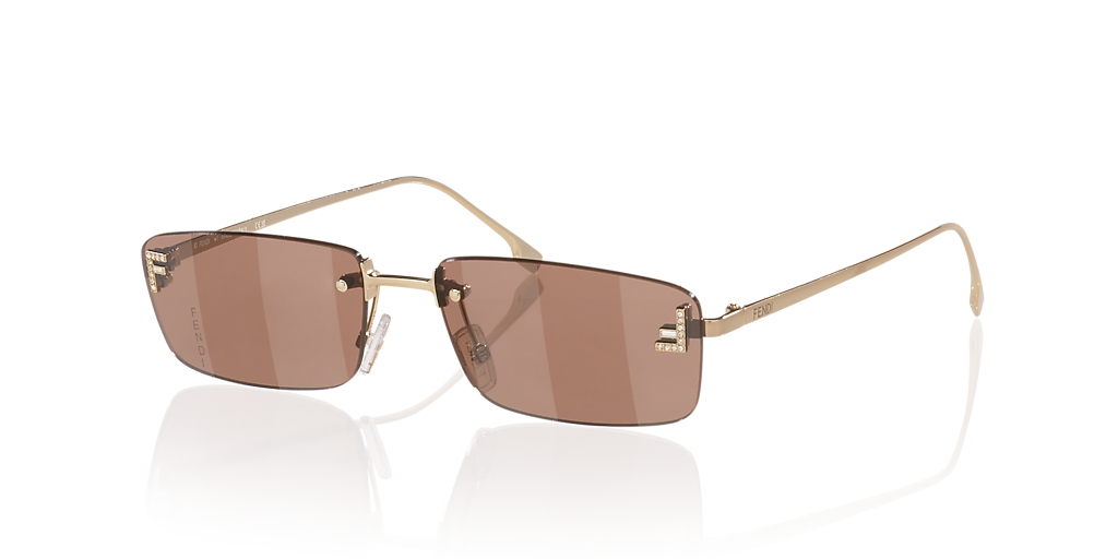 Fendi Fendi First Crystal FE4172US XS (54 - 16) with Silver lenses