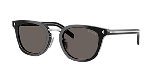 Prada PR 19WS M (52 - 21) with Grey lenses and Black frame