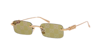 Gucci GG1808S S (52 - 20) with Grey lenses and Gold frame