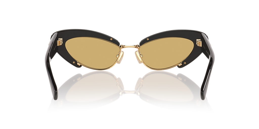 Bottega Veneta BV1387S S (54 - 17) with Yellow lenses and Black