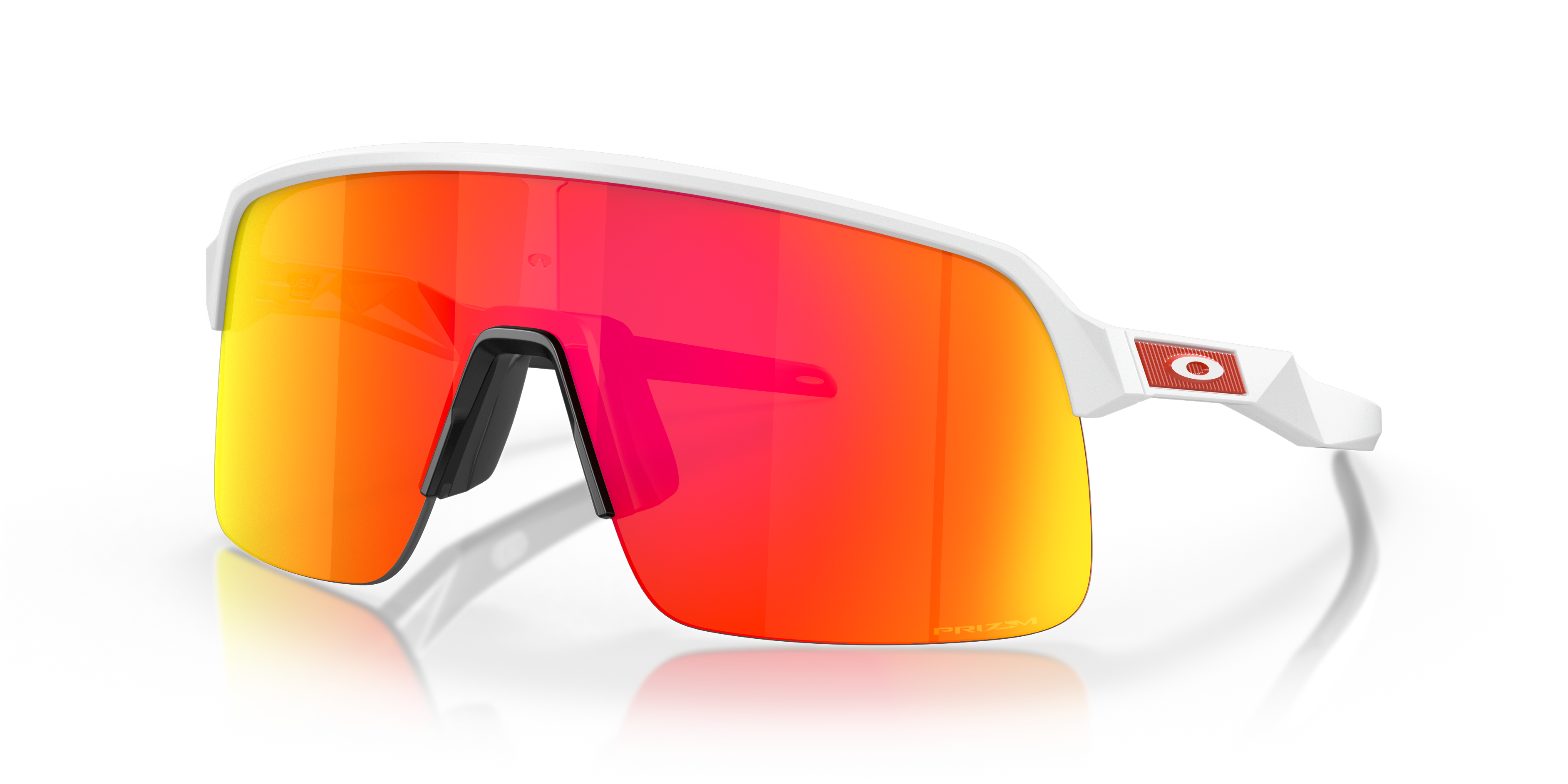 Oakley Sutro Lite M (0 - 139) with Orange lenses and White frame