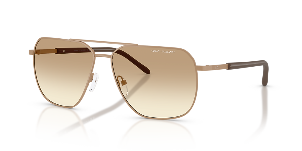 Armani Exchange AX2057S L (59 - 14) with Brown lenses and Brown